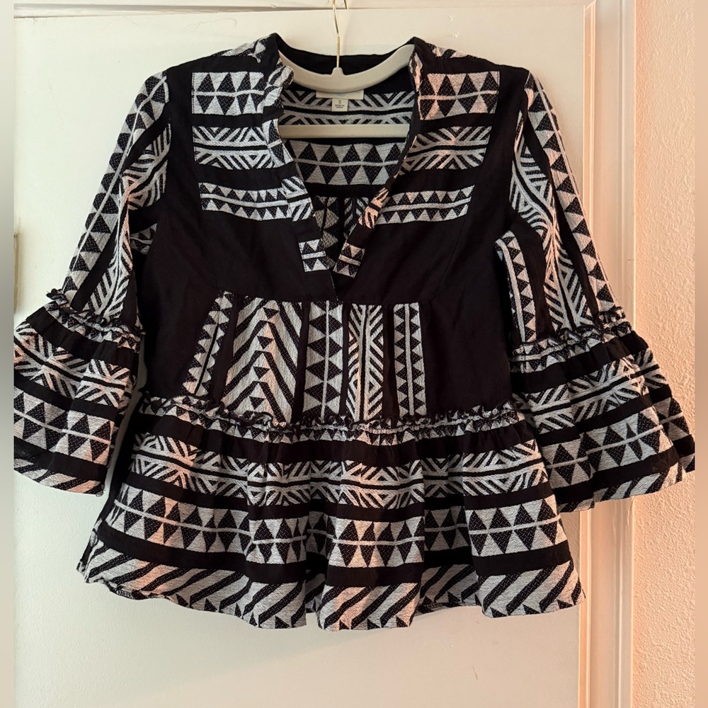 Women’s Francesca’s Jolie printed tunic blouse